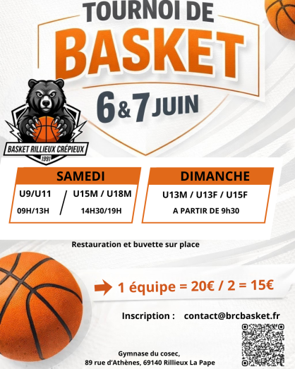 Tournoi JEUNES/ 6 et 7 juin