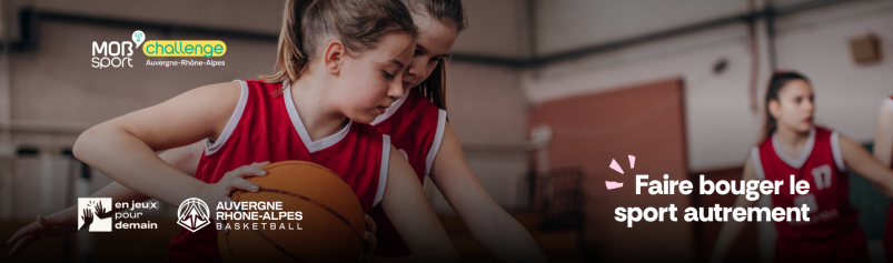 Le club de Basket de Rillieux s'engage dans le challenge MobSport